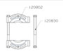 Extractor Guillotina Forza 180X210 Rosca 5/8"